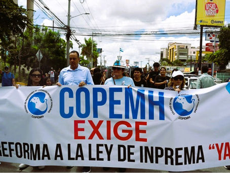 Copemh anuncia movilizaciones en Tegucigalpa este martes