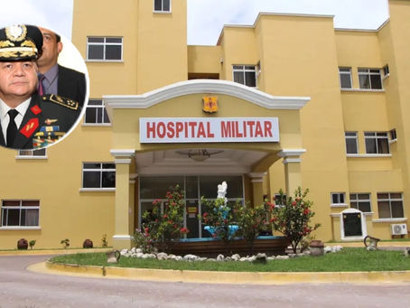 Trasladan al Hospital Militar a Romeo Vásquez Velásquez por crisis de diabetes e hipertensión dijo sobrino 
