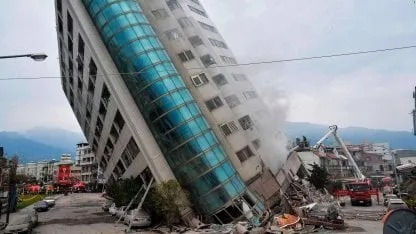 Devastación y muerte deja terremoto en Taiwán