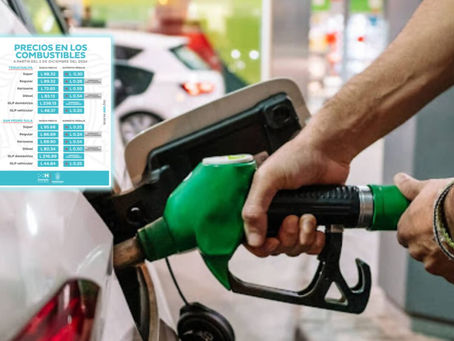 Otra vez al alza el precio de los combustibles a partir del lunes 