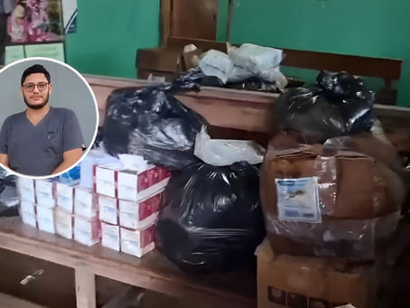 El 90% de medicamentos se perdieron por inundación en centro de salud de Guasaule
