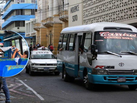 Entre 10 a 15 asaltos diarios reportan unidades de transporte en la capital, según Lanza