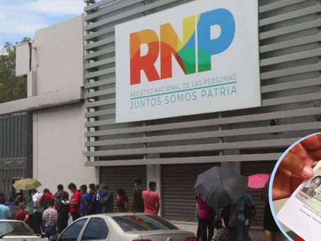 RNP continúa cobrando por reposición de DNI, ya que la amnistía no ha sido publicada en La Gaceta