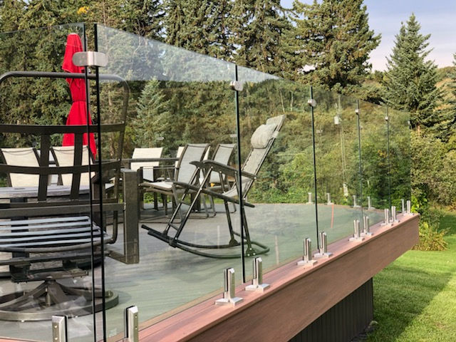 Thumbnail: Large / Tempered glass panel 1/2" thick