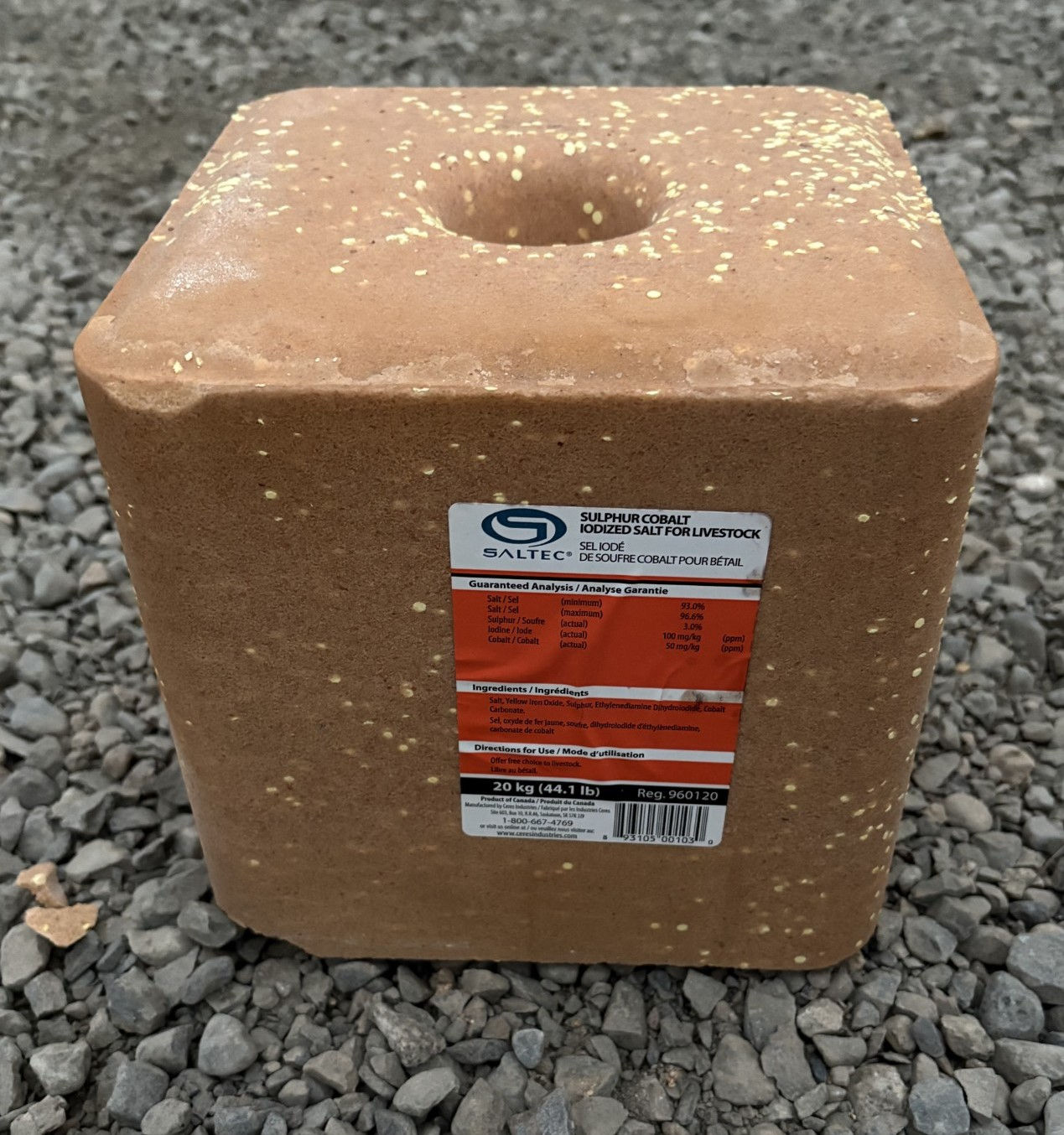 Cobalt/Sulfer/Iodine Salt Block