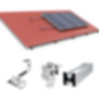 Rapid Solar Sistema di montaggio universale (ganci per tetto)