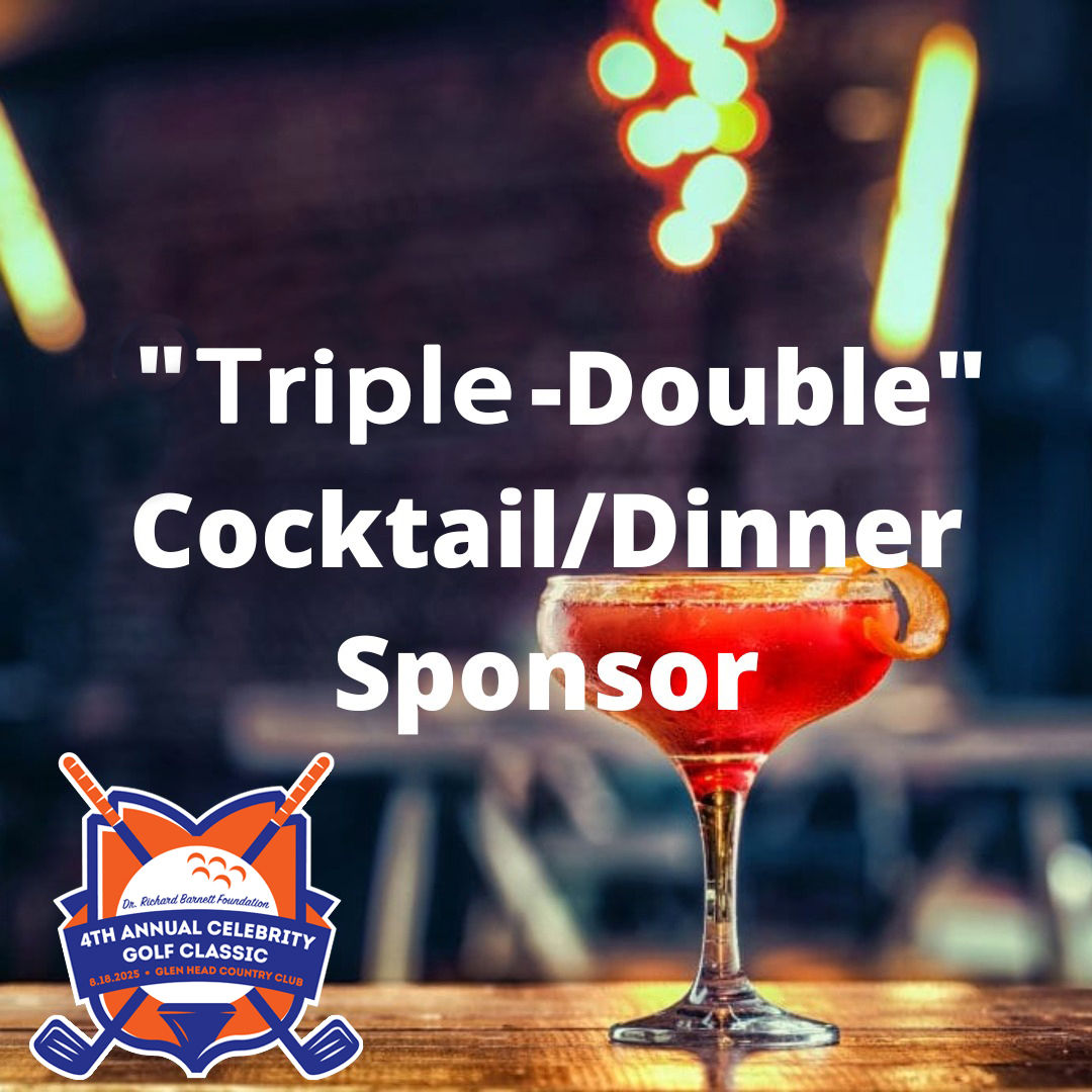"Triple-Double" Cocktail / Dinner Sponsor