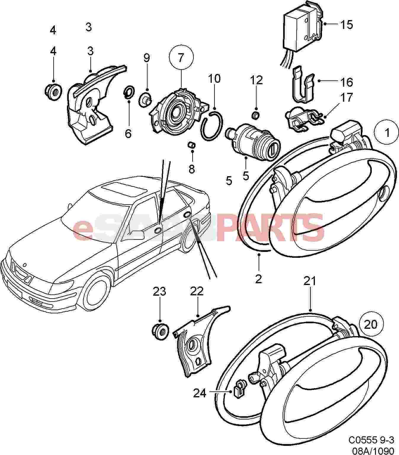 4859989  Roller  Outside handle  No. 8 on image