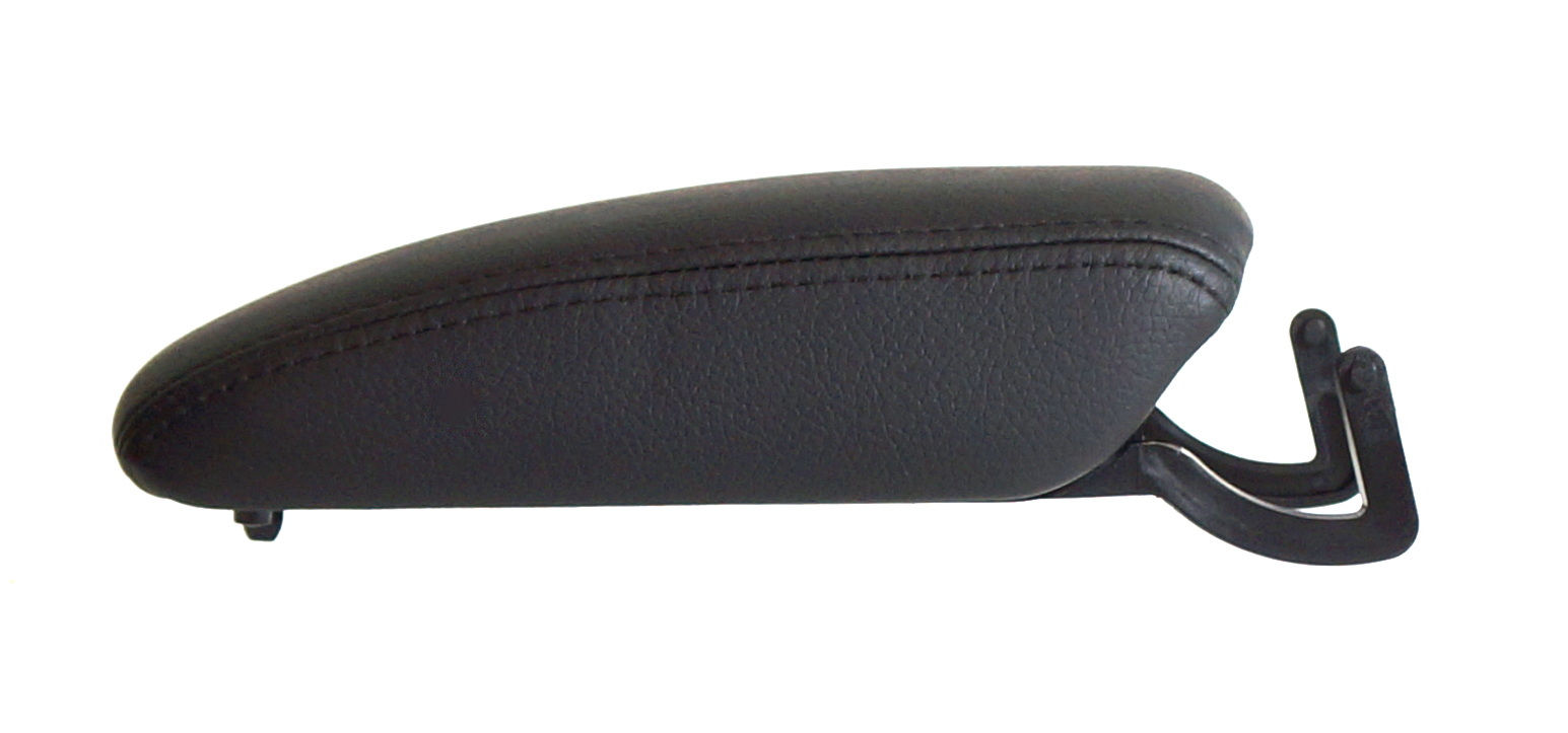 12762816 Arm Rest - C/Console Leather  Black, B02,5,6,9,10,20,39,43,53  K00,43