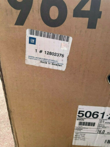 Thumbnail: REAR BOOTLID / TRUNK DECKLID 12802376