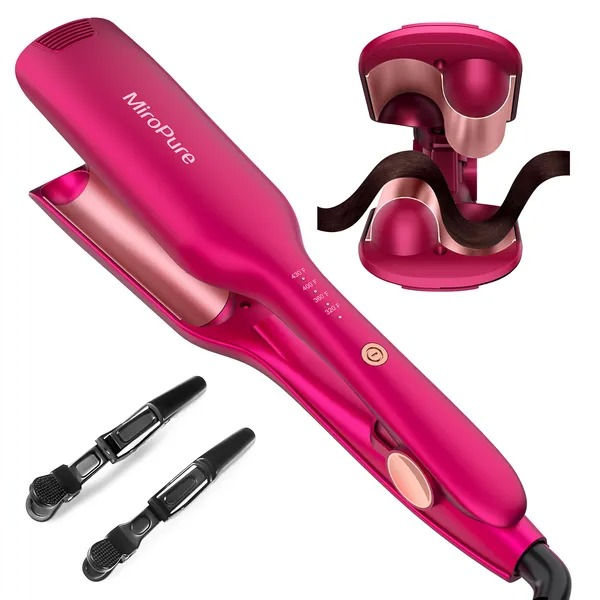 1-Inch Hair Waver Curling Iron Wand