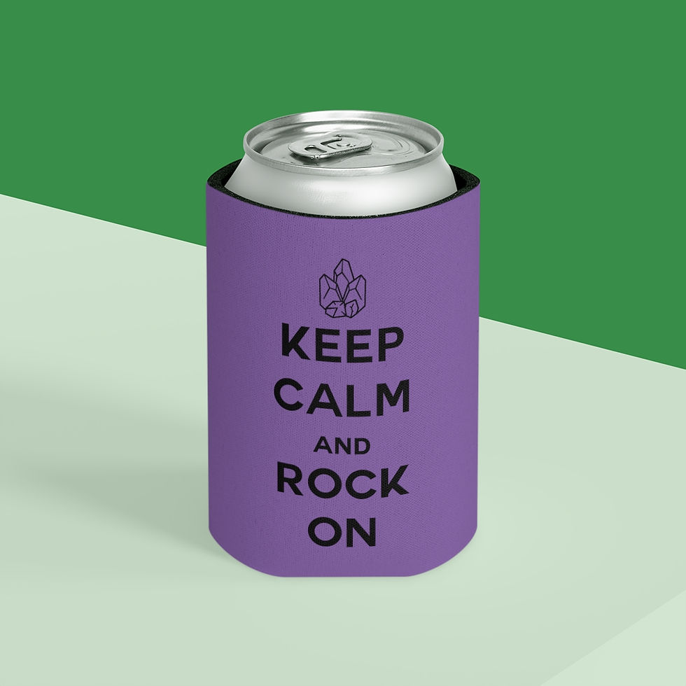 Thumbnail: Light Purple Keep Calm Can Cooler