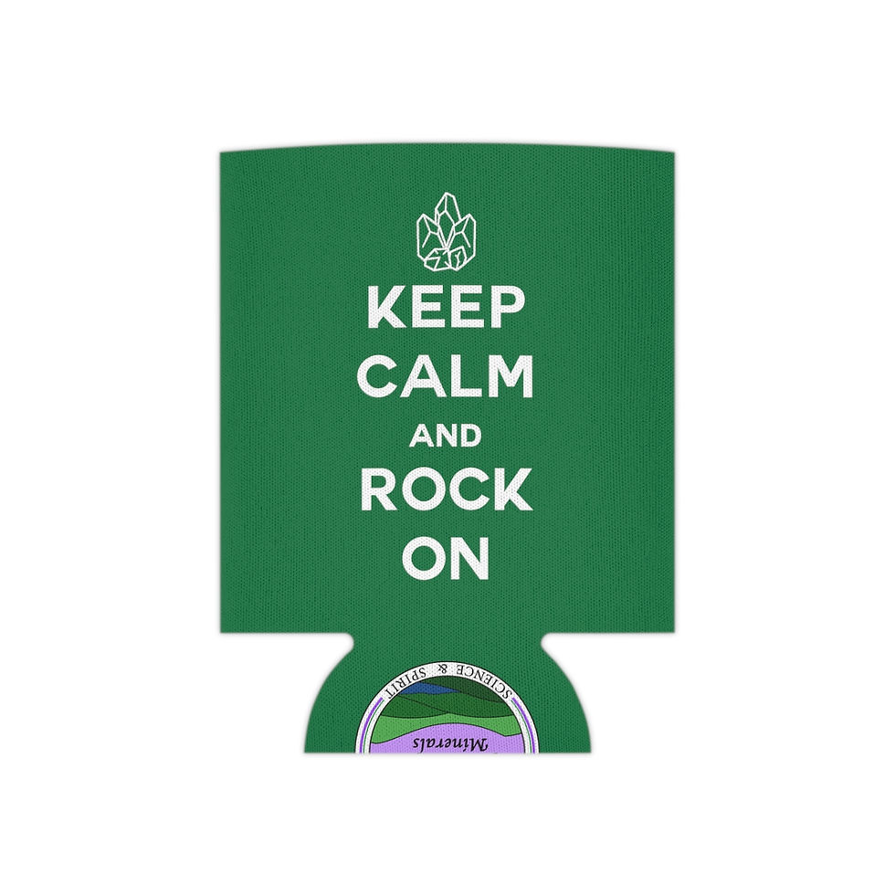 Thumbnail: Green Keep Calm Can Cooler
