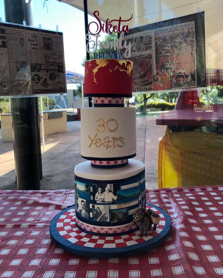 30 Year Anniversary Cake