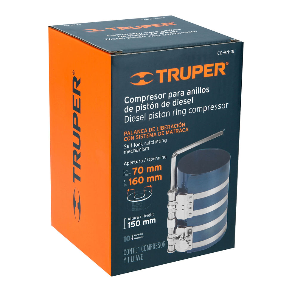 Miniatura: Compresor para anillos diesel, Truper