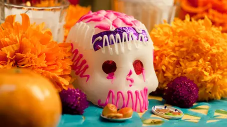 La logística oculta del altar de muertos en México