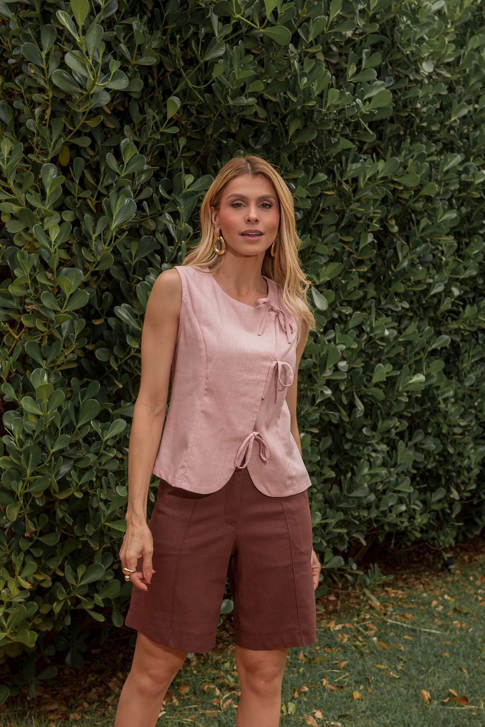 Miniatura: BLUSA COLETE LAÇOS 