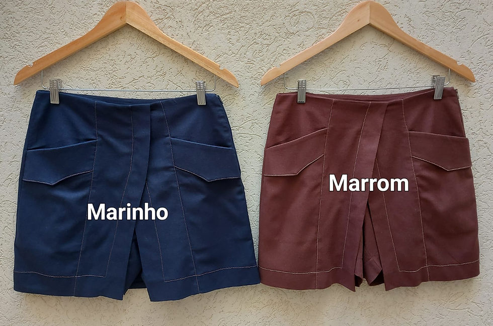 Miniatura: SHORT SAIA LAPELA