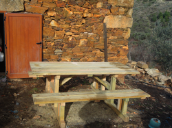 Mesa de Exterior em Madeira