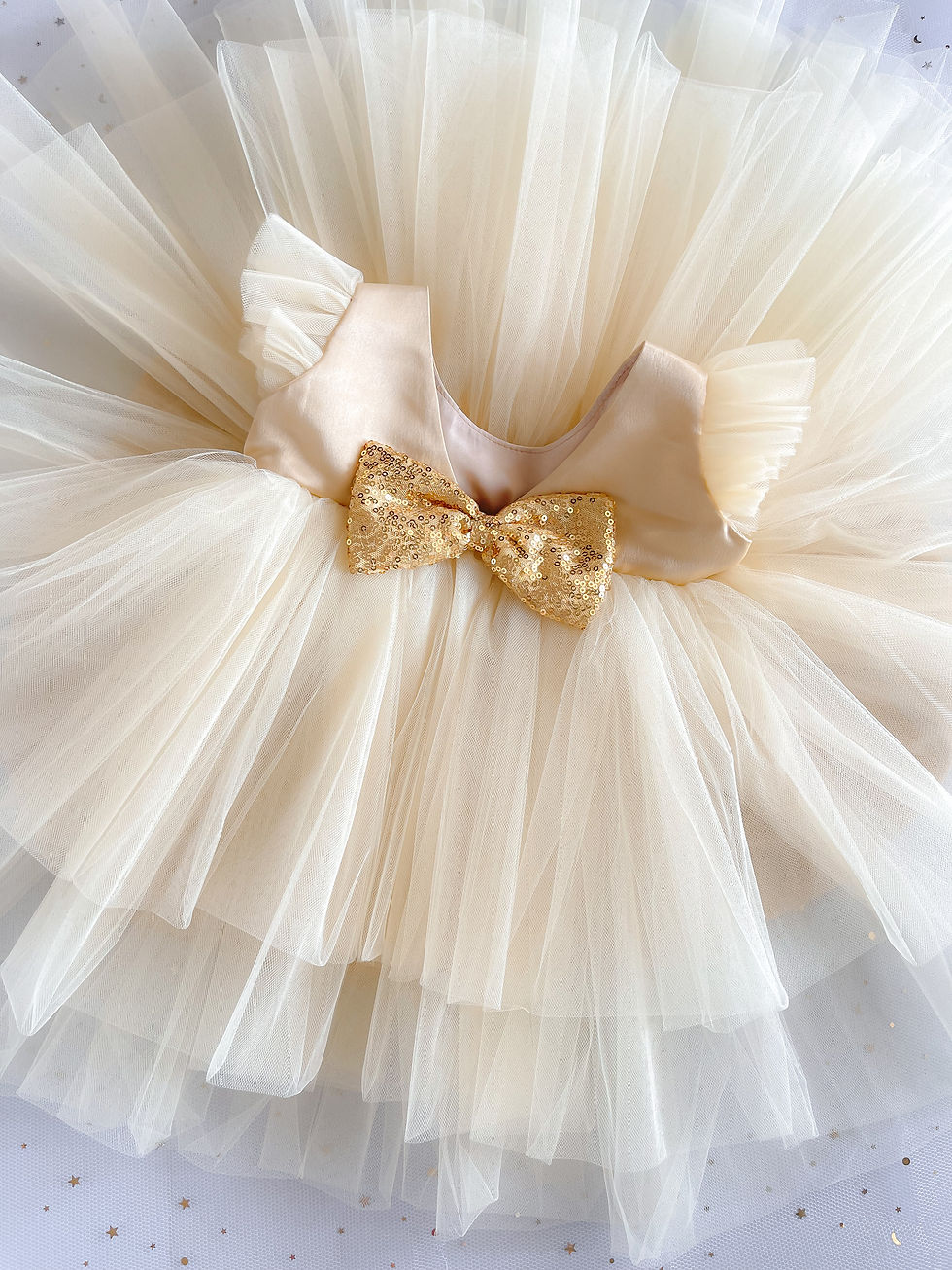Miniatura: Vestido Dorado para niñas