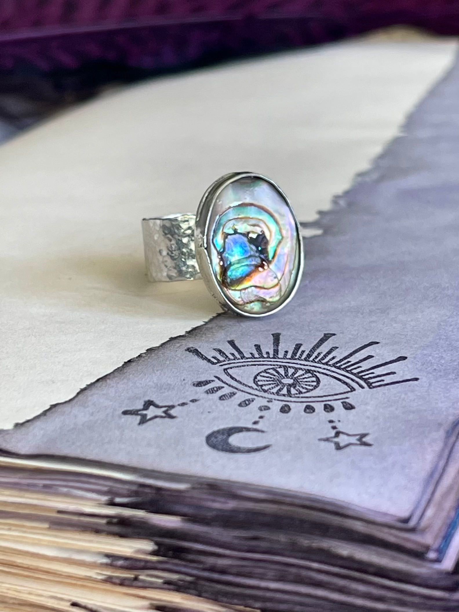Abalone Ring B
