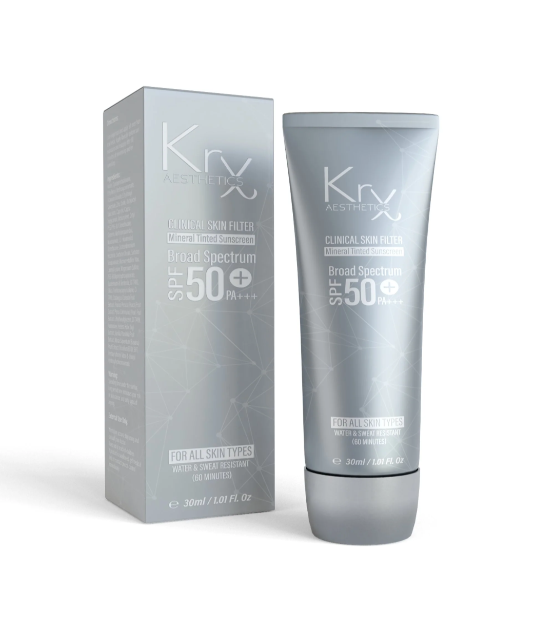 KrX Skin Filter Tinted Sunscreen SPF 50