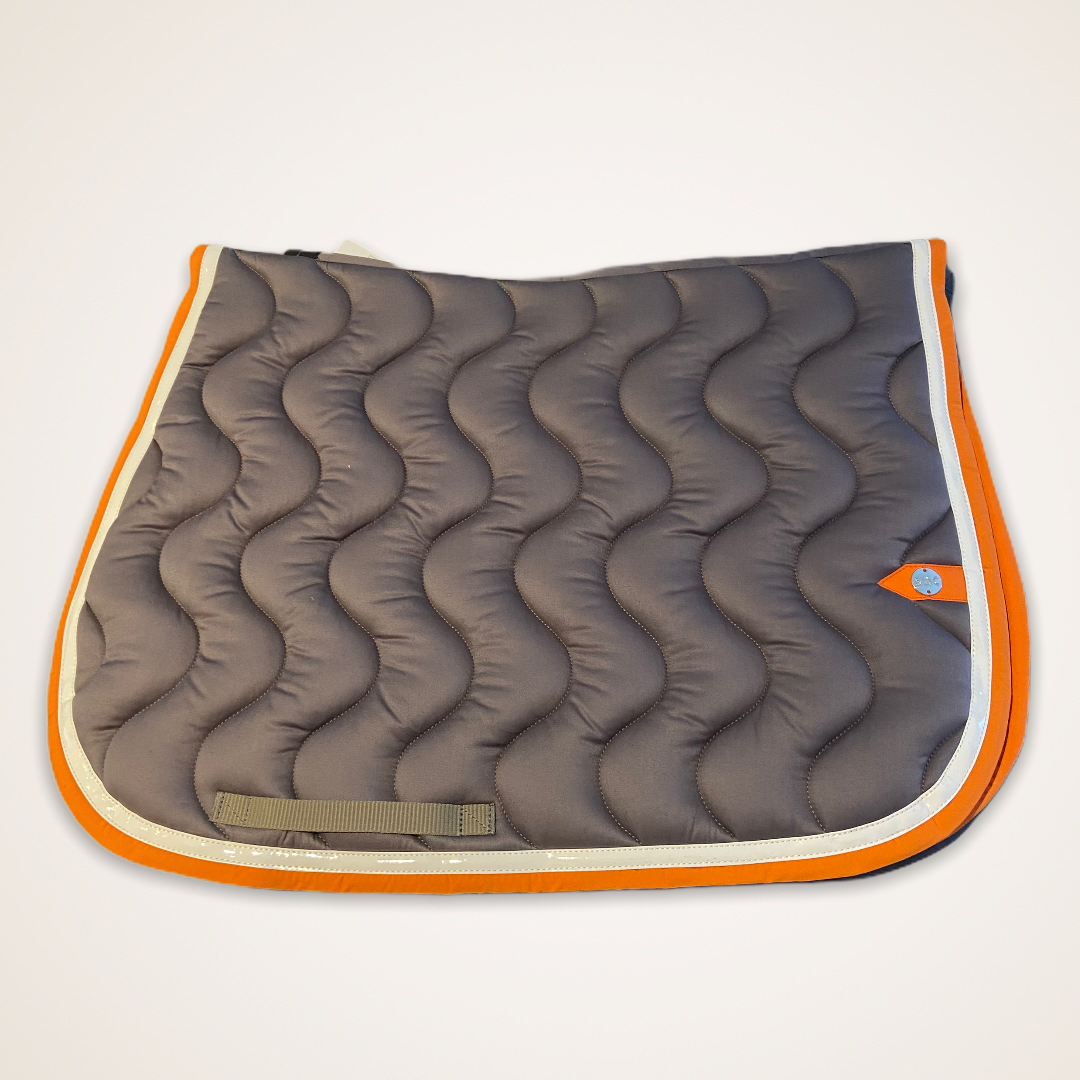 Silver Crown Tapis Gris Blanc Et Orange Upper Sport