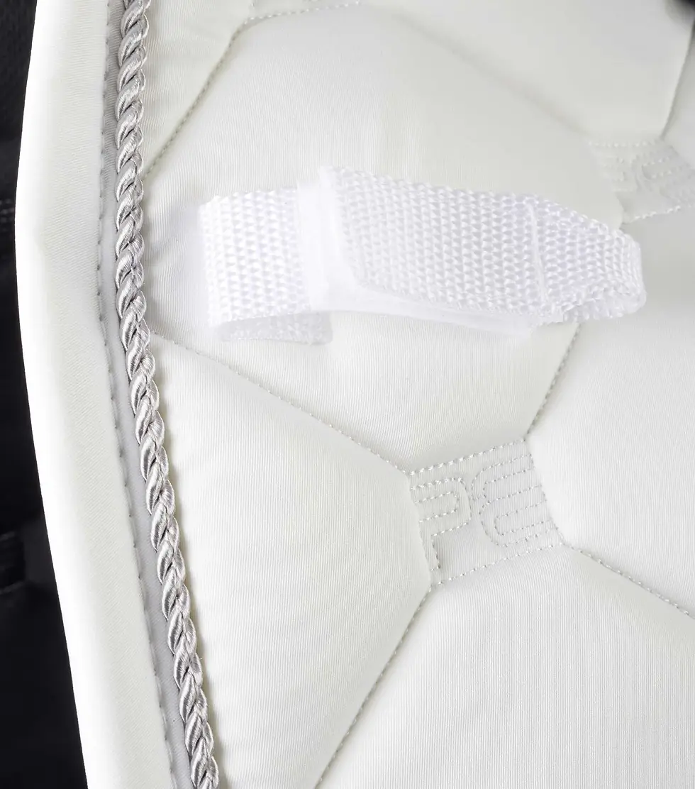 Miniature : Premier Equine - Tapis Saltare dressage blanc