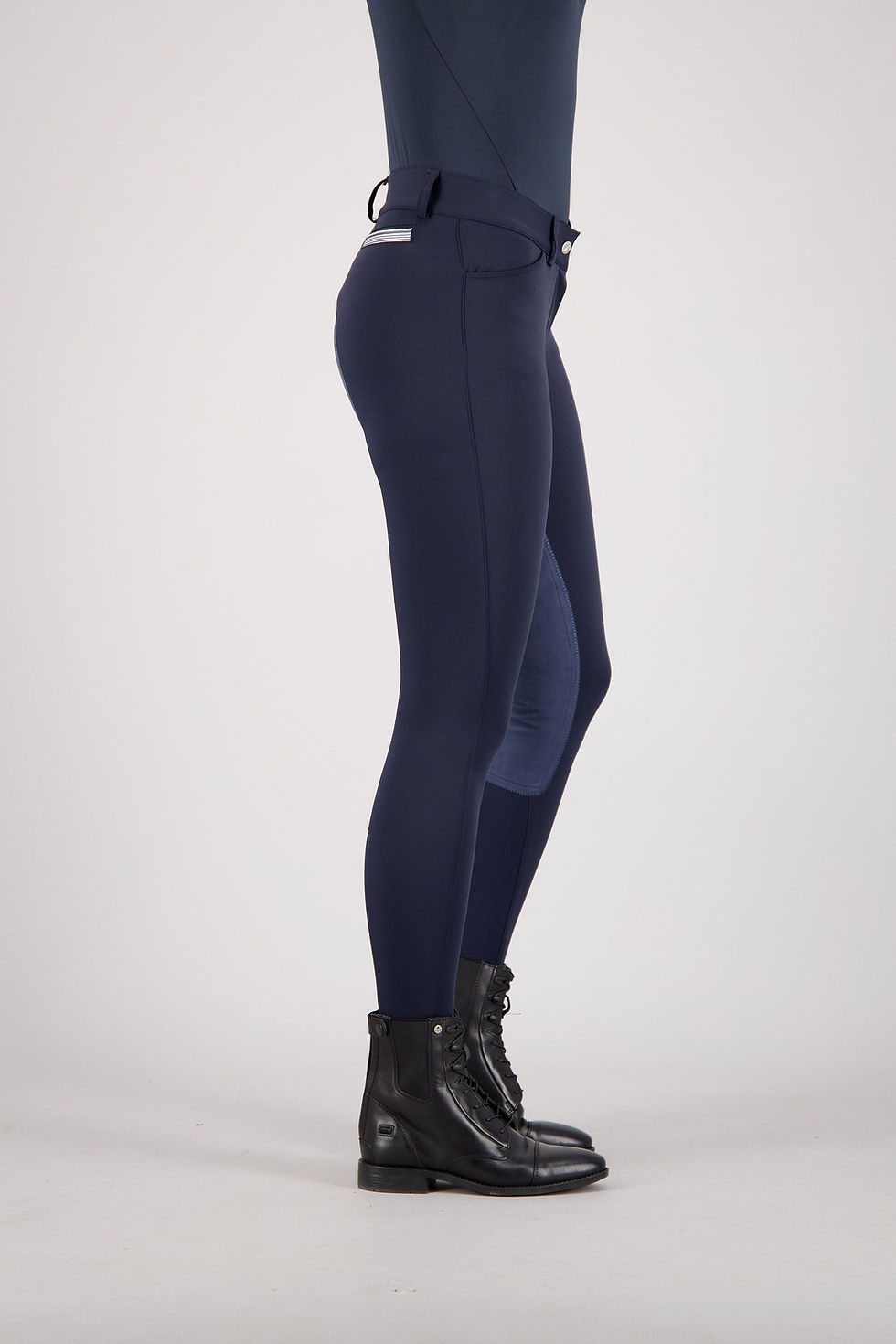 Miniature : Euro-Star - Pantalon Arista fond de peau bleu marine