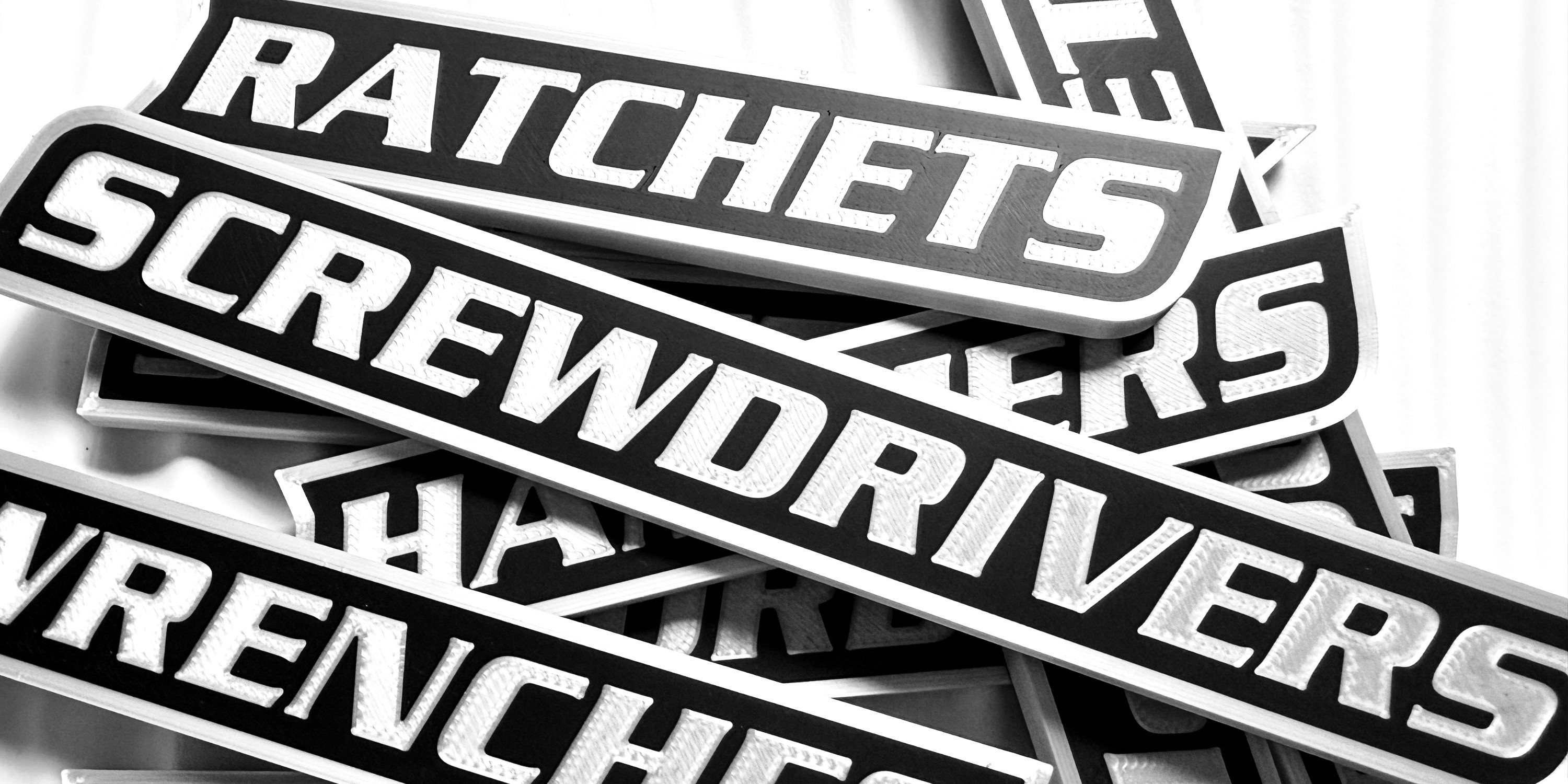 Tool Box Labels - Essentials Sets