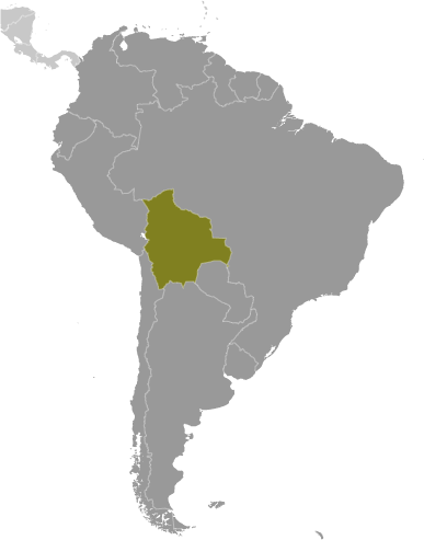 Map of South America