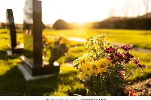 dusk-winters-english-cemetery-seen-260nw-2410951197.webp