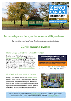 page 1 of newsletter