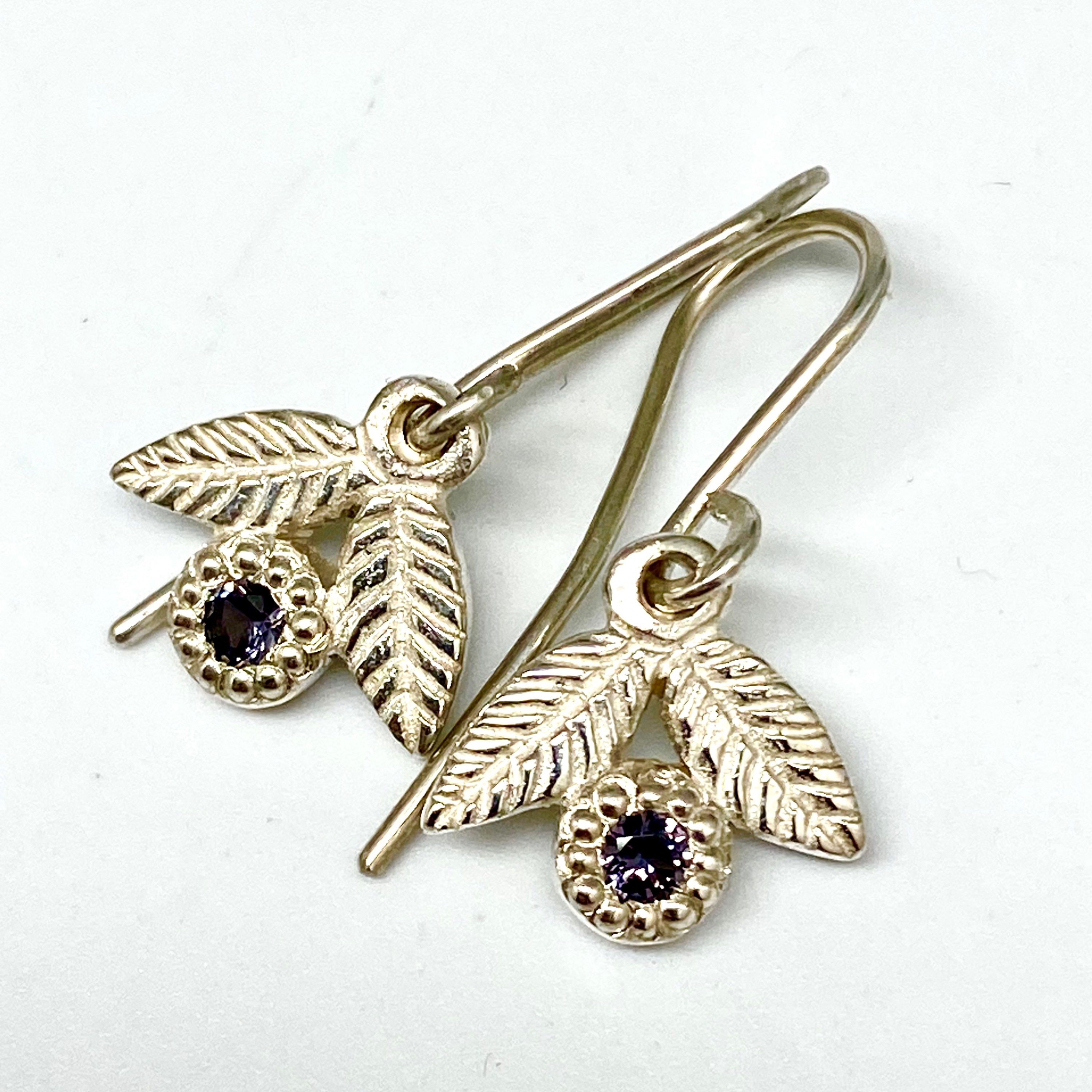 Leaf Drop Earrings
