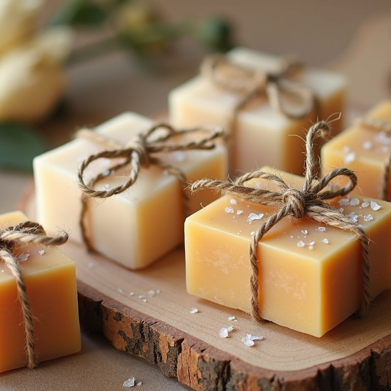 Thumbnail: Chamomile & Hibiscus and Sage Natural Organic Soap bar