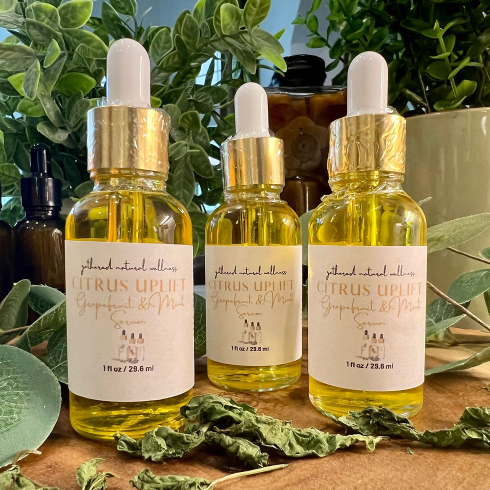 Thumbnail: Natural Face & Body Oils three bottles for display