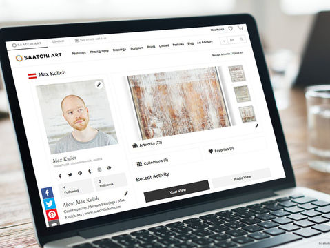 We are now on SAATCHI ART