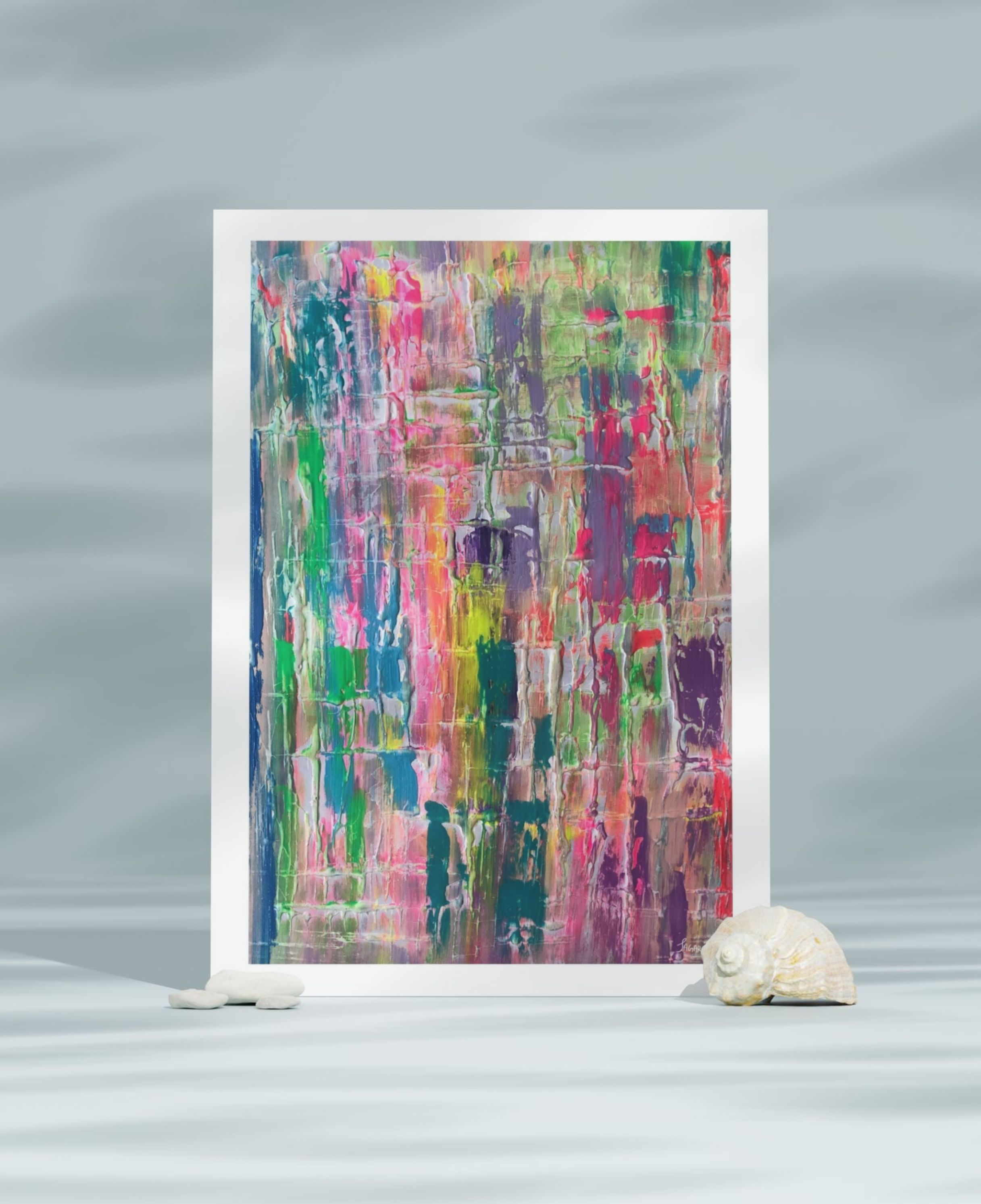 One -Abstract Art Print