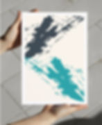 Abstract art prints, wall art, home décor, café decor, office art, hotel room art, vibrant prints, unique designs, local, NZ.