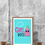 Thumbnail: Doodle art prints, vibrant doodle art prints, Doodle Wall Art, Nursery, kid’s room, cute doodles, Poster prints & home decor