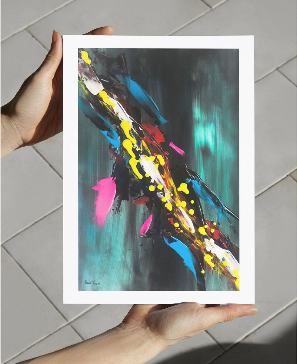 Abstract art prints, wall art, home décor, café decor, office art, hotel room art, original art, unique designs, local, NZ.