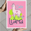 Thumbnail: Doodle art prints, Lama doodle art prints, Lama Wall Art, Nursery, kid’s room, cute doodles, Poster prints & home decor