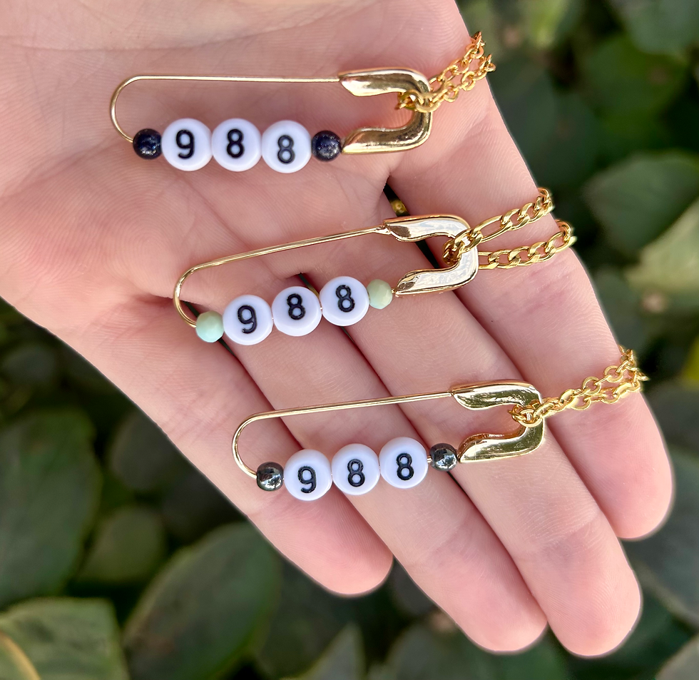 Thumbnail: 988 Support Necklace