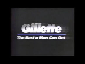 Gillette cuts itself
