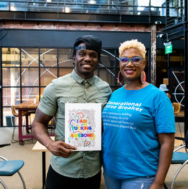 Eustress Adult coloring Night Event