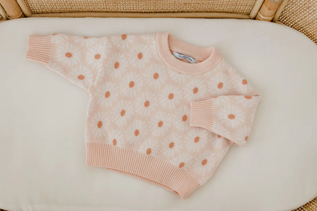 Daisy Knit Jumper - 3Y Only