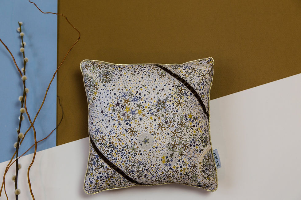 Thumbnail: Coussin - Etoile Taupe