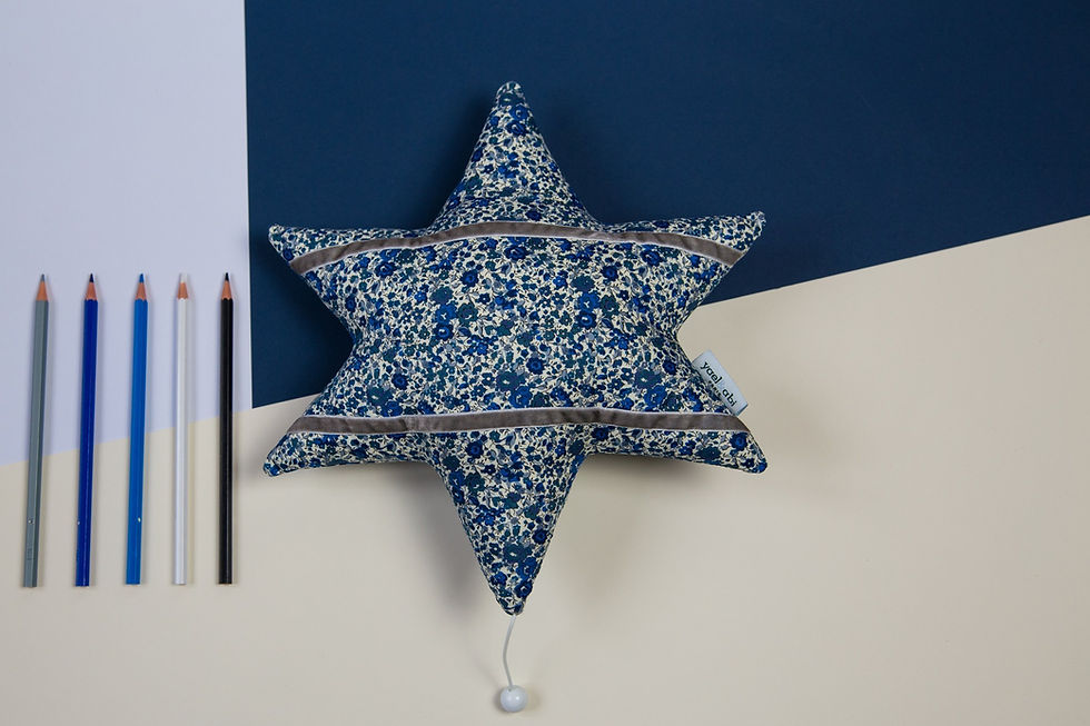 Thumbnail: Etoile magen David - Liberty Bleu