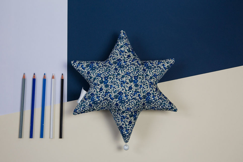 Thumbnail: Etoile magen David - Liberty Bleu