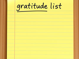 Reclaiming my life through gratitude lists